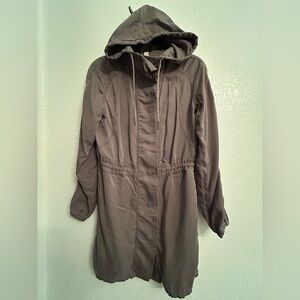 Lululemon Athletica Brown Utility Jacket with Hood